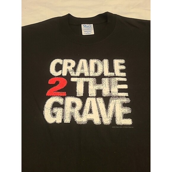 Crradle 2 The Grave Black T-Shirt NEW OFFICIAL Bloackbuster Promo Merchandise - Picture 4 of 6